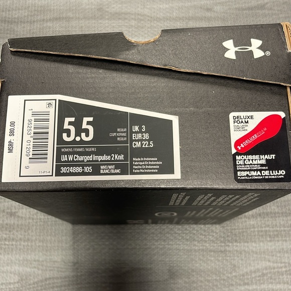 Under Armour Charged Impulse 2 Knit - Size 5.5 - Picture 10 of 12